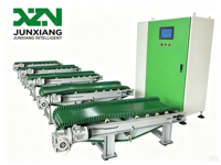 Système de Dosage Dynamique Automatique Multi-Compartiments à Bande Transporteuse avec Emballage Auxiliaire pour Matériaux en Papier et Plastique