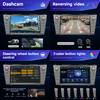 Radio para Auto BQCC de 9 Pulgadas con Pantalla Táctil IPS Android, Reproductor Multimedia MP5 con Carplay, FM, AM, RDS, Bluetooth, Estéreo para Toyota Camry (2006-2011)