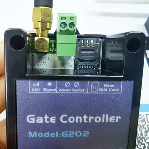 وحدة التحكم عن بعد بالتحكم عن بعد, جهاز لفتح بوابات gsm ، G202 ، 2g 4g ، تحكم في العديد من الآلات ، تحكم آمن ومريح