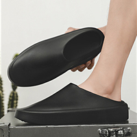 Mules modernes à semelle épaisse en EVA, légères, imperméables, antidérapantes, à enfiler, couleur unie, tendance, pour l'extérieur, la plage, l'été et le printemps