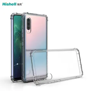 Shockproof Four Corner Drop Resistant Clear Soft TPU Protective Mobile Cell Phone Back Case Cover For Samsung Galaxy A90 5G