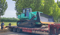 Bulldozer électrique de 27 tonnes DE26, capacité de lame de 4,6 m³, batterie de 400,6 kWh, nouveau bulldozer à énergie renouvelable pour la construction et l'exploitation minière