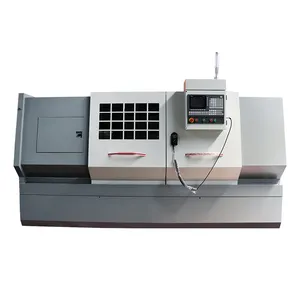 Tornio CNC CK6140 per la produzione automatica di freni a disco