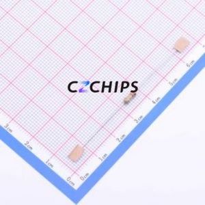 Resistencia de Orificio Pasante CFR0W4J0124A50, Componente de Orificio Pasante (THT), Película de Carbono de 2.2x6.5mm, 120kOhm, 5%, 250V - Product Image 1