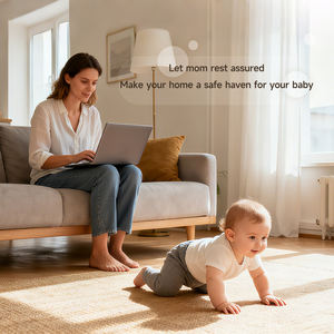 Cerradura de Seguridad para Niños <span class=keywords><strong>CPLS</strong></span>, Tipo Adhesivo Fuerte Sin Taladro, Cerradura para Puerta de Armario Antipellizcos, Producto de Seguridad para el Hogar - Product Image 5