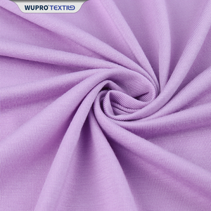 Wupro all'ingrosso tessuto tessile 5% in viscosa Spandex abbigliamento da notte da donna traspirante in pelle di <span class=keywords><strong>Rayon</strong></span> 40S tessuto modale in viscosa - Product Image 3