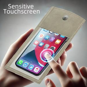 <span class=keywords><strong>Pochette</strong></span> de téléphone anti-caméra à écran tactile sensible au toucher adaptée aux occasions de confidentialité <span class=keywords><strong>pochette</strong></span> pour <span class=keywords><strong>smartphone</strong></span> à verrouillage magnétique légère - Product Image 6