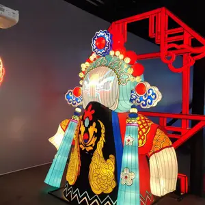 Chinese traditional festival decoration hot selling Sichuan Opera face changing character model