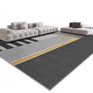 Alfombra Moderna Geométrica Rectangular Antideslizante Wan Xinlong para Sala de Estar, Alfombra de Sofá con Patrón de Terciopelo Cristalino, Decoración del Hogar - Product Image 4