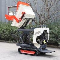 Kostenloser Versand Mini-Raupendumper Hydraulischer Raupenkipper 500kg 1 Jahr Vollhydraulisches System für Bau und Garten