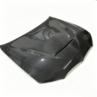 Cubierta de Ventilación para Capó Delantero de Fibra de Carbono Real Estilo GTS para BMW Serie 3 E90 E92 E93 (2008+), Nueva Condición, Accesorios para Auto, Incluye Tornillos