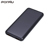 Nouvelle arrivée 2025, batterie externe 10000mAh, chargeur portable 10W, prise UK, durable, utilisation à domicile et au bureau, interface d'entrée CC, extérieur