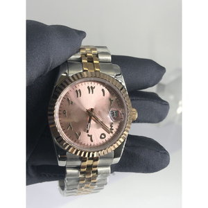 Men's Luxury Arabic <b>Automatic</b> Mechanical Watch with Custom Dial 28.5mm NH35 Movement Stainless Steel Strap Waterproof <b>Wristwatch</b> - Product Image 3