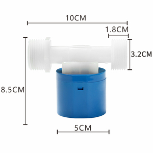 <span class=keywords><strong>JUNI</strong></span> Schwimmer ventil <span class=keywords><strong>1</strong></span> Zoll Automatischer Wassertank Seiten einlass Mini Ball Float Level Steuerventil - Product Image 4