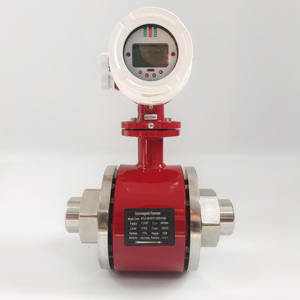 Modbus الكهرومغناطيسي تحويل السائل النفايات المياه مقياس التدفق المغناطيسي الرقمية المغناطيسي تدفق المياه متر - Product Image 5