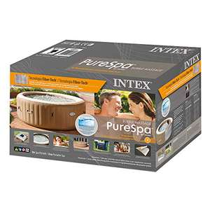 INTEX 28426 <span class=keywords><strong>Spa</strong></span> <span class=keywords><strong>Inflable</strong></span> con <span class=keywords><strong>Hidromasaje</strong></span> Ex 28404, <span class=keywords><strong>Spa</strong></span> de Burbujas Redondo de 196x71 cm, Piscina con Marco Completo, Piscina de <span class=keywords><strong>Spa</strong></span> Portátil <span class=keywords><strong>Inflable</strong></span> y Relajante - Product Image 5