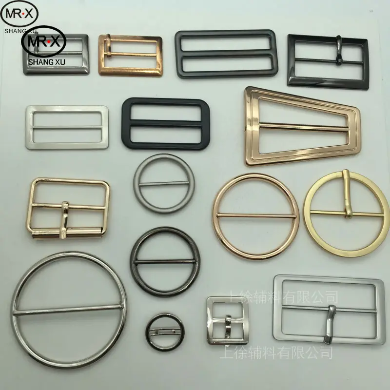 Factory wholesale Bag Accessories metal luggage buckle D O ring slide