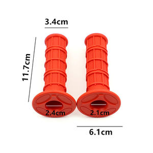 Guidon de moto haut de 7/8 pouce (22 mm), guidon en silicone coloré, remplacement pour moto tout-terrain - Product Image 2