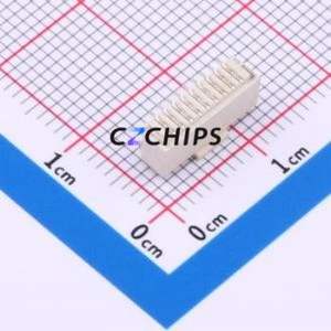 HCZZ0039-9 Wire-to-Board Pin Header SMD,P=1mm Connector ( Pin Structure: 1x9P )( Pitch: 1mm )( Mounting Type: Vertical Mount ) - Product Image 2