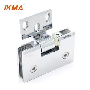 New design 90 degrees wall to glass door spring loaded cabinet mini hinge