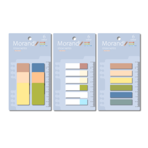 360 Etiquetas, 3 Juegos de Notas Adhesivas Transparentes Reposicionables, Aptas para Oficina, Escuela, Hogar - Product Image 1