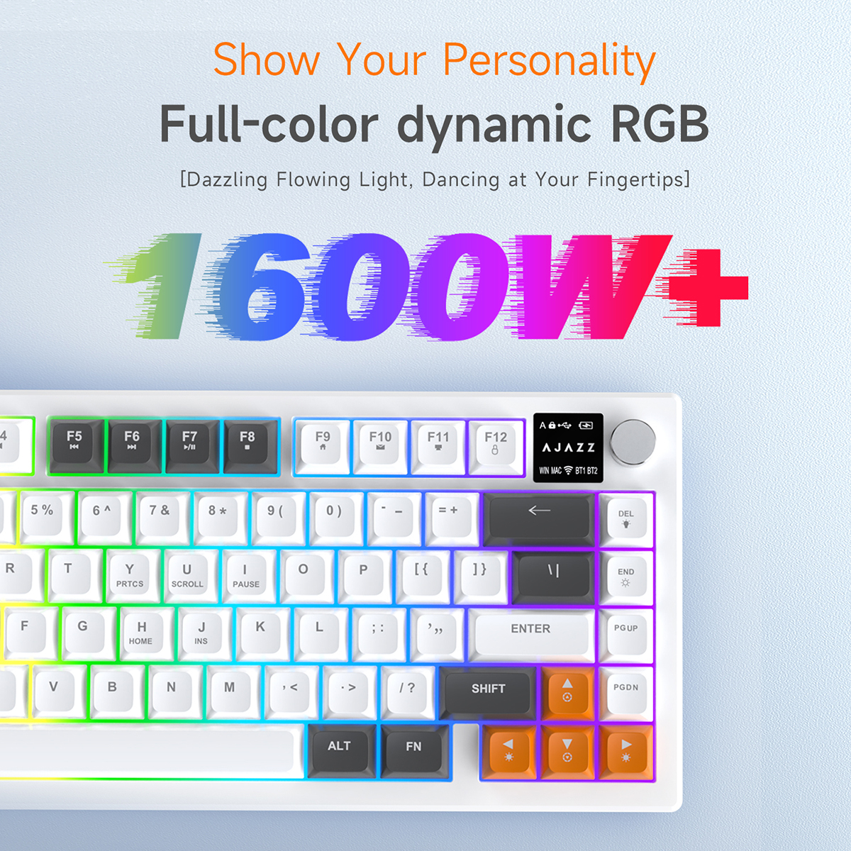 Ajazz AF82 Series Wired Mechanical Keyboard - Gaming & Multimedia
