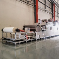 Machine de laminage électrique à colle thermofusible, machine de revêtement personnalisée à pompe à moteur pour verre/tissu non tissé