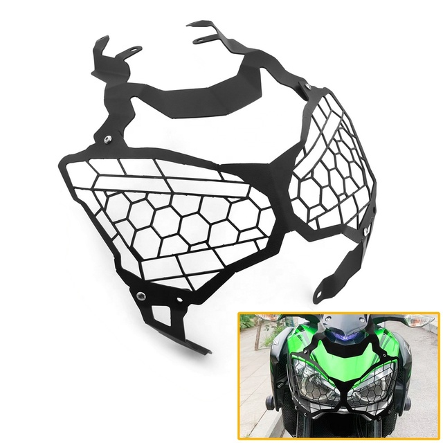 Lavitin Motorcycle Headlight Grille Guard Protector Cover for KAWASAKI Z900 Accessories 2017 - 2024 Body Systems Parts