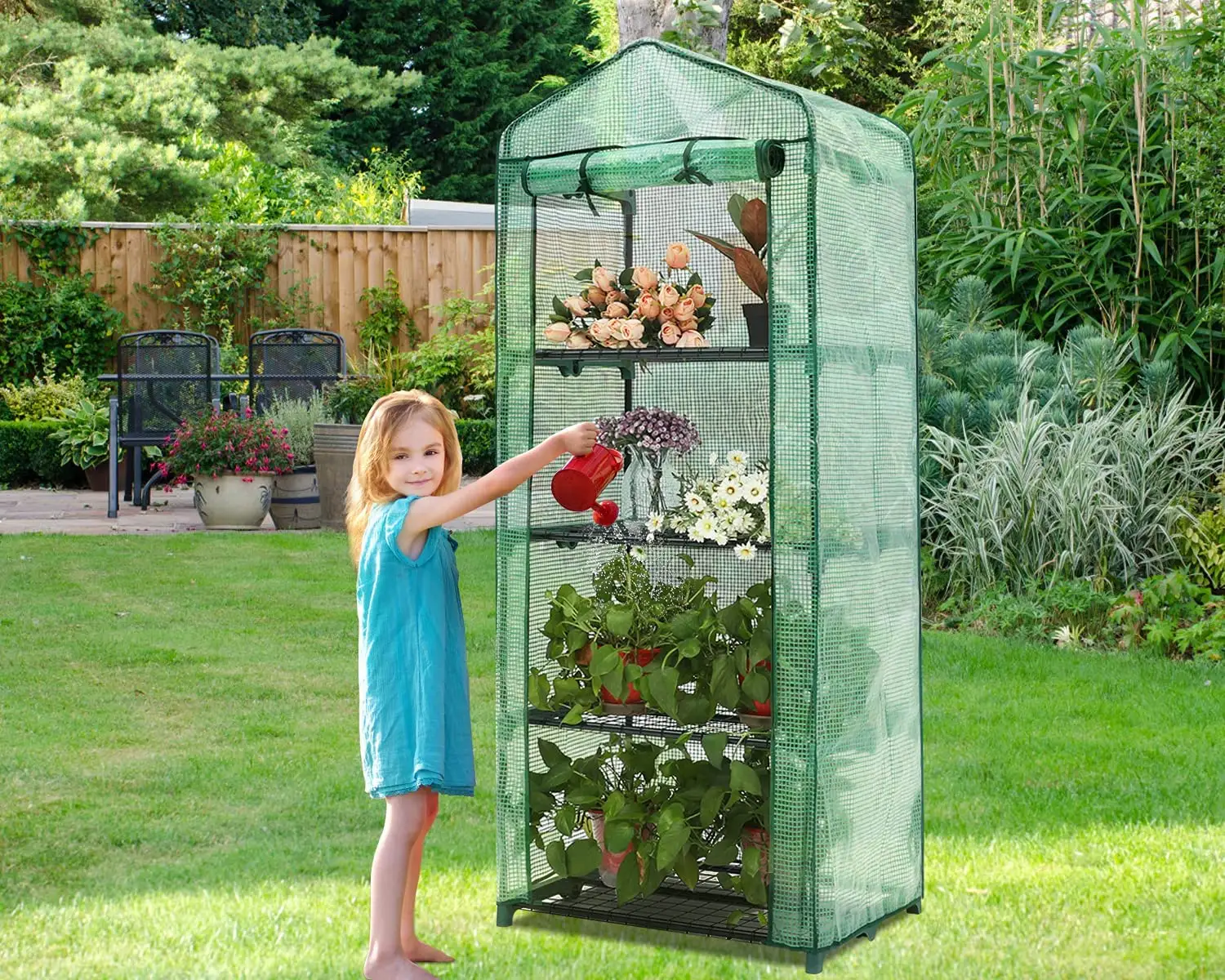温室ミニ温室DIYホーム屋内温室ガーデンポータブル簡単組み立て