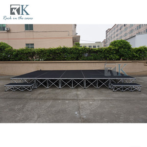 เวทีพับได้น้ำหนักเบา ขนาด 1x1 เมตร ติดตั้งง่าย สำหรับงานอีเว้นท์ - Product Image 5