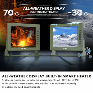 Gồ ghề 10.4 inch ngoài trời Ag + kính cảm ứng công nghiệp Màn hình Màn hình 1000 nits IP65 không thấm nước biển/du thuyền hiển thị 4:3 khía cạnh - Product Image 5