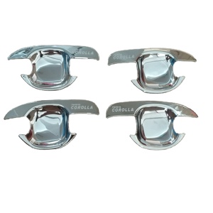 Modification de voiture 2005 pour <span class=keywords><strong>Toyota</strong></span> <span class=keywords><strong>Corolla</strong></span> field, couvercle de cuvette de porte en plastique ABS, accessoires de garniture de voiture chromés - Product Image 1