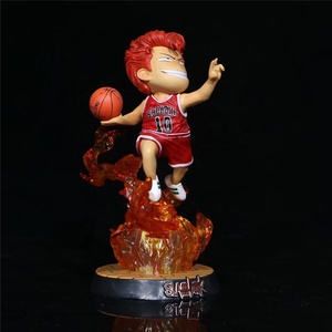 Figurine de dessin animé GK <span class=keywords><strong>SLAM</strong></span> <span class=keywords><strong>DUNK</strong></span>, 19.5cm, Hanamichi <span class=keywords><strong>Sakuragi</strong></span>, PVC avec lumière, modèle de jouet en PVC pour cadeaux - Product Image 1