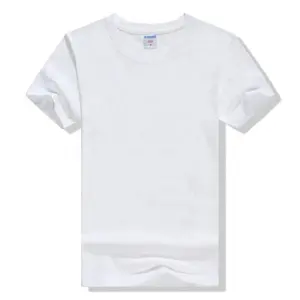 2024 신상품 남자의 여름 면 라운드 칼라 반팔 활동 일반 티셔츠 자수 인쇄 단어