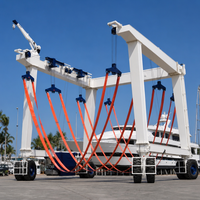 Grue de levage marine personnalisée de 20 tonnes à télécommande pour bateaux et marinas