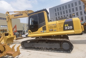 Excavadora Usada Komatsu PC220 de 22 Toneladas, Excavadora de Cadenas Usada Original de Japón, PC220-8 en Venta - Product Image 5