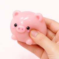 Silicone Squishy Speelgoed Kawaii Dieren Langzaam Stijgende Stressverlichtende Knijp Speelgoed Cartoon Squishies OEM Groothandel Promotioneel Cadeau