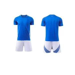 Customized 2024 National Team Kit Cheap Football Uniform Quick Dry Breathable Italy 14#Chiesa Blue Soccer Jersey For Men