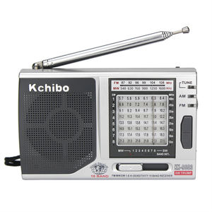 Radio Portátil FM/MW/SW1-8 de <span class=keywords><strong>10</strong></span> Bandas con Carcasa de Plástico, Radio Multibanda, Radio DC KK-9803 - Product Image 1