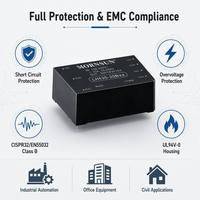 Alimentation électrique CC à double sortie Mornsun LHE20-20C0512-04 5V ±12V, alimentation 5V, 85-264VAC, 4000VAC, module à isolation élevée