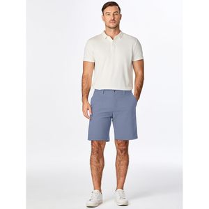 Custom Men's 9\" Inch <b>Stretch</b> Moisture-Wicking Chino <b>Shorts</b> Casual Summer <b>Golf</b> Dress Zipper Pocket XS Size Comfortable Logos - Product Image 2