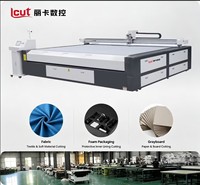 Mesin Pemotong Kulit LCUT CNC Oscillating Knife |   Peralatan Pemotongan Profesional untuk Bengkel Pengolahan Kulit Skala Kecil