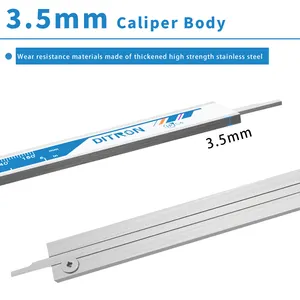 Jangka Sorong Digital, 150mm 6 "IP54 anti air elektronik Stainless Steel kaliper Digital 0-6 inci pengukuran