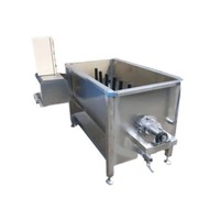 Petite machine à plumer et à échauder les poulets, éplucheuse et échaudoir à volaille, machine à échauder les poulets rotative commerciale
