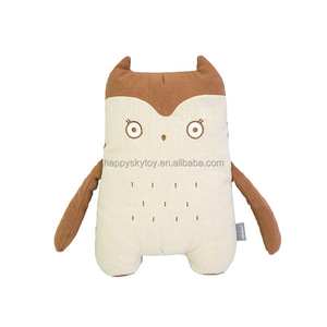 Novità Unisex Baby Sleeping Toy lino farcito bradipo pinguino <span class=keywords><strong>gufo</strong></span> di coniglio con ripieno di cotone PP - Product Image 4