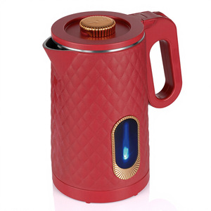 2L Fast Delivery Leather Cloak <b>Tea</b> <b>Kettle</b> Temperature Control Electric Smart <b>Kettle</b> with LED Indicator Light - Product Image 6
