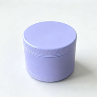 Broyeur à herbes en céramique à 4 couches, broyeur à tabac en métal avec filtre anti-pollen, logo personnalisé, broyeurs en céramique écologiques pour fumer