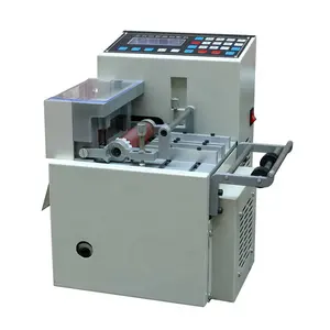 New style multi-functional heat shrinkable tube cutting machine Battery sleeve cutter machine