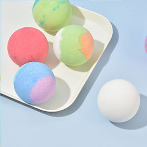 บาธบอมบ์กลิ่นมะพร้าวขาว หอมละมุน หรูหรา สะอาด สดชื่น สำหรับผู้ชายและผู้หญิง พร้อมส่ง น้ำหนัก 100 กรัม รับผลิตแบบ OEM ODM - Product Image 5