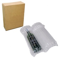 Plaque de coussin à bulles d'étanchéité, pour bouteille de vin, sac de protection pour colonne d'air gonflable, emballage en rouleau, tampon